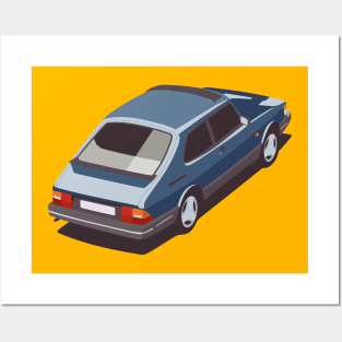 Saab 900 Posters and Art